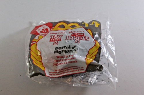 # 14 McDonald’s Happy Meal Toy 1999 Toy Story 2 Barrel of Monkeys New Sealed