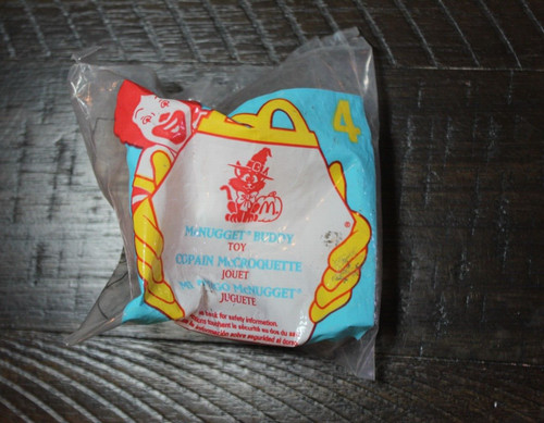 McDonalds Halloween Happy Meal McNugget Buddy 1998 Candy Dispenser Toy Skull NEW